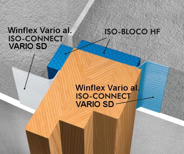 Okenní páska WINFLEX VARIO 250mm 40m