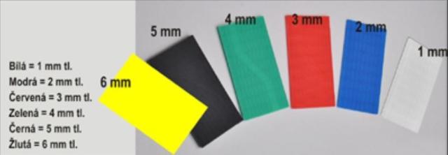 Zasklívací podložky 24x5mm / 200ks