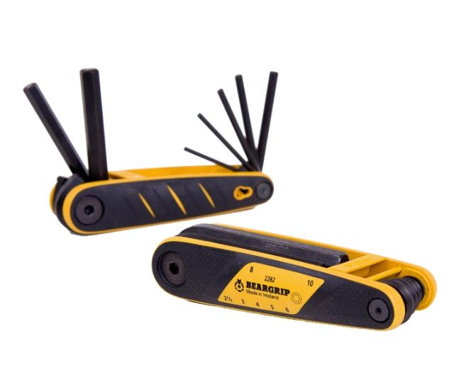 Klíče BEARGRIP FUTURO SOFT šestihran 2,5-10,0mm