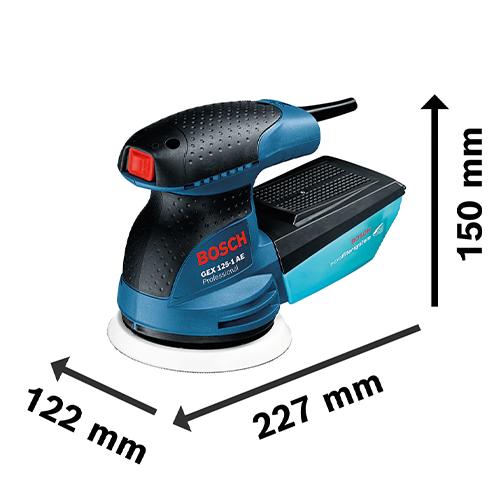 Brúska GEX 125 BOSCH 290W+krabica
