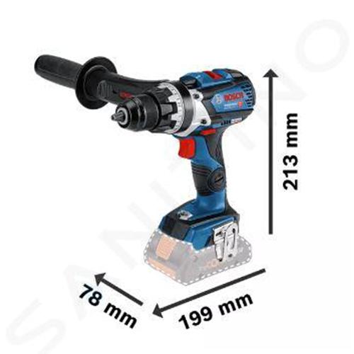 Aku skrutkovač BOSCH AKU/GSR18V-110C L-Boxx