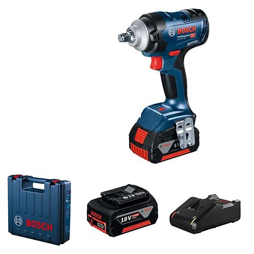Impulzový skrutkovač BOSCH AKU/GDS18V-400 2x 5,0Ah