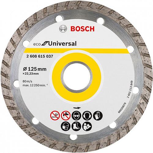 Řezný diamantový kotouč BOSCH 125mm ECO TURBO