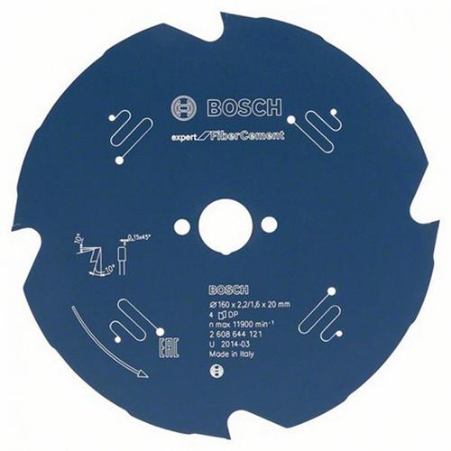Pilový kotouč BOSCH 160x20 Z4 Expert FiberCement