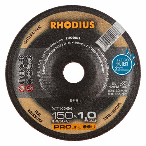 Řezný kotouč RHODIUS 150x1,0 INOX