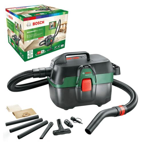 Aku vysavač BOSCH na mokré a suché vysávání AdvancedVac 18V-8