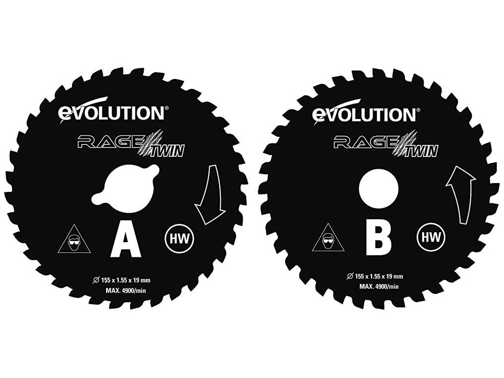 Kotouč RAGE TWIN 2x155mm Z28
