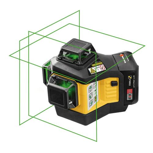 Samonivelační liniový křížový laser STABILA LAX 600 G 7-dílný SET