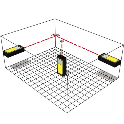 Laserový dálkoměr STABILA LD 250 BT