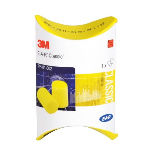 Špunty do uší 3M - omyvatelné