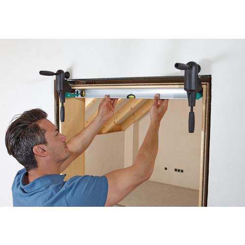 Sada příchytek pro montáž dveřních zárubní WOLFCRAFT 3676 PRO 