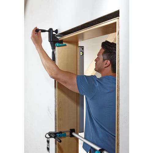 Sada příchytek pro montáž dveřních zárubní WOLFCRAFT 3676 PRO 