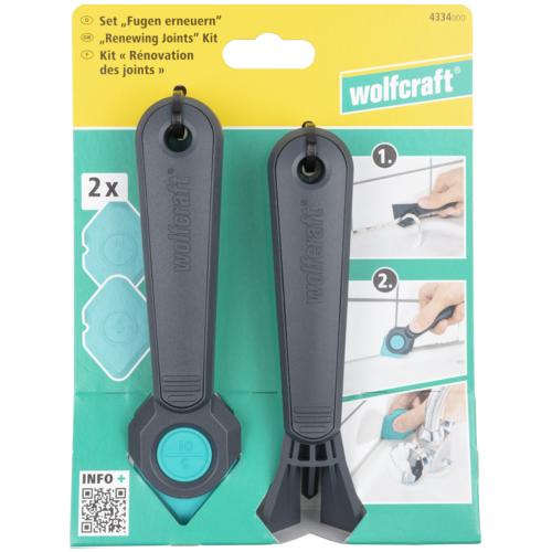 Sada na opravu spár WOLFCRAFT 4-dílná 4334