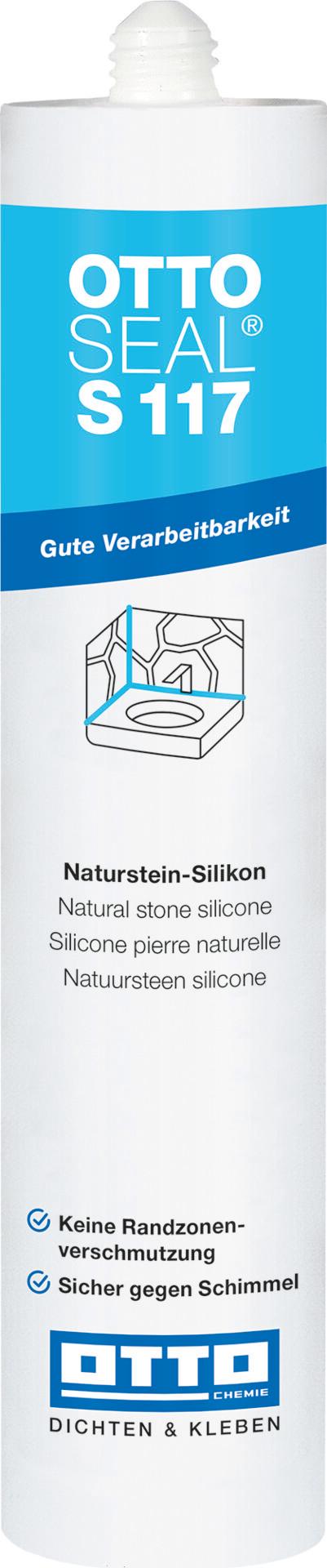 Silikon na kámen OTTOSEAL S117 310 ml