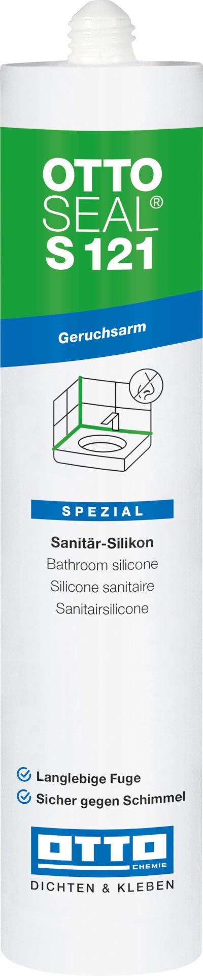 Sanitární silikon OTTOSEAL S121 310 ml