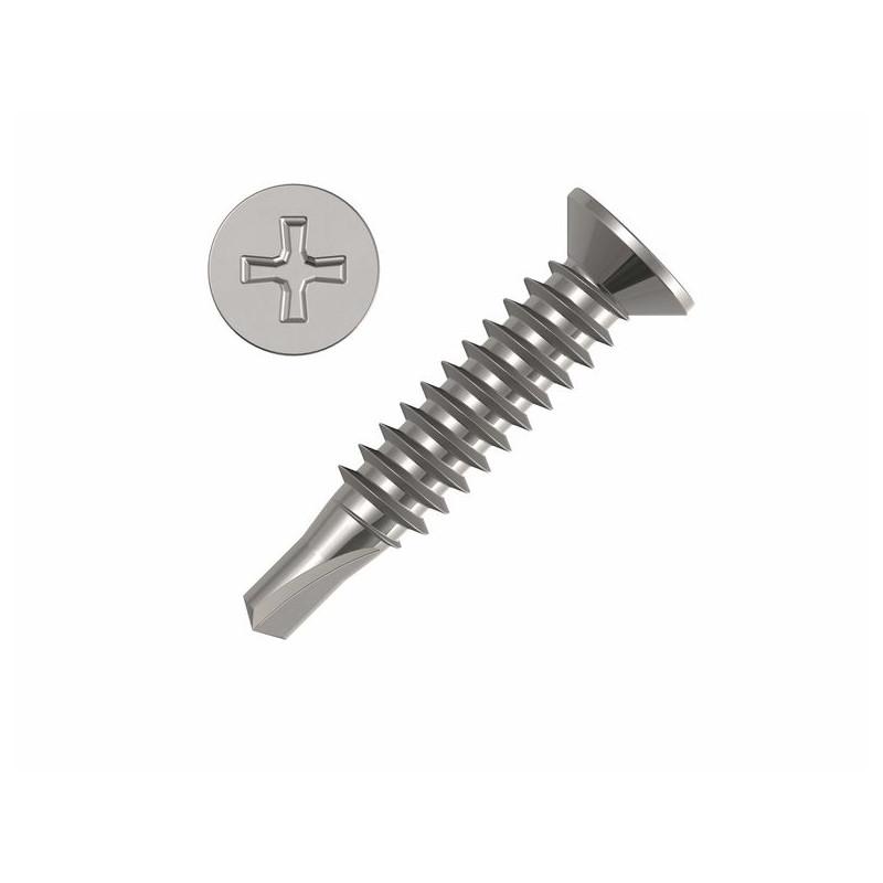 Šroub zapuštěný TEX DIN 7504 P A2