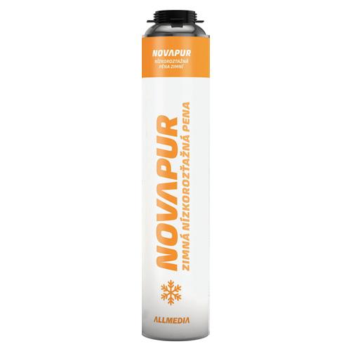 Nízkoroztažná PU pěna NOVAPUR 750ml ZIMNÍ