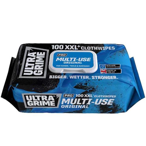 Profi čisticí ubrousky ULTRAGRIME® MULTIUSE 100ks XXL 59001