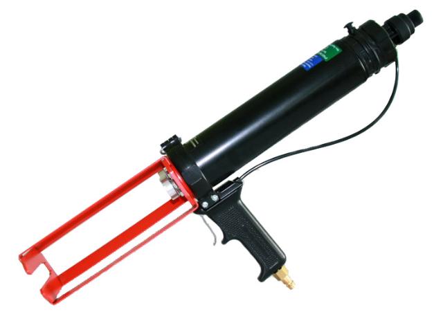 Pneumatická pistole na 2-K lepidla 10:1 COX 400B 490ml 2,7kN