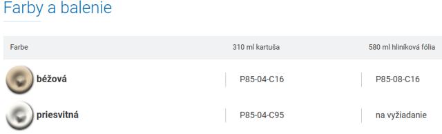 Konstrukční PU lepidlo OTTOCOLL P85 580 ml