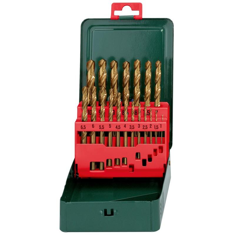 Kazeta s vrtáky METABO HSS-TIN 19