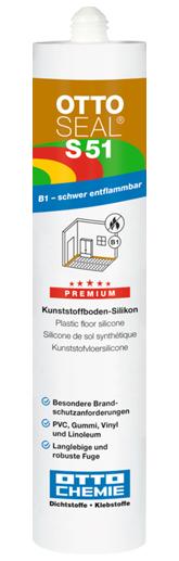 Podlahářský silikon OTTOSEAL S51 310 ml