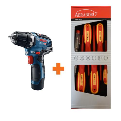 Aku šroubovák BOSCH GSR 12V-35 2x3,0Ah