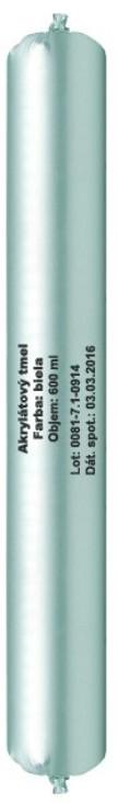 Akrylový tmel AKRYL 600 ml bílá