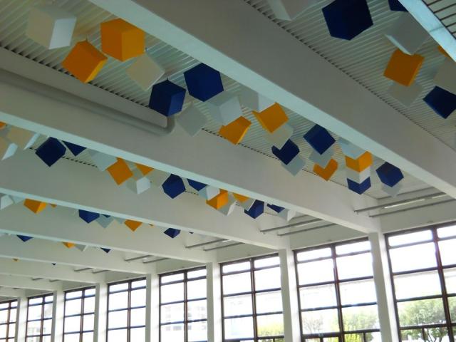 NOISEFLEX Cubes šedá 600x600x600mm 1 ks