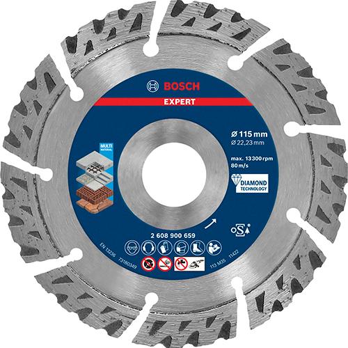 Řezný diamantový kotouč BOSCH 115mm EXPERT Multi