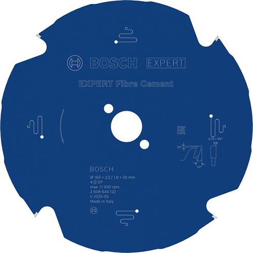 Pilový kotouč BOSCH 165x20 Z4 Expert FiberCement