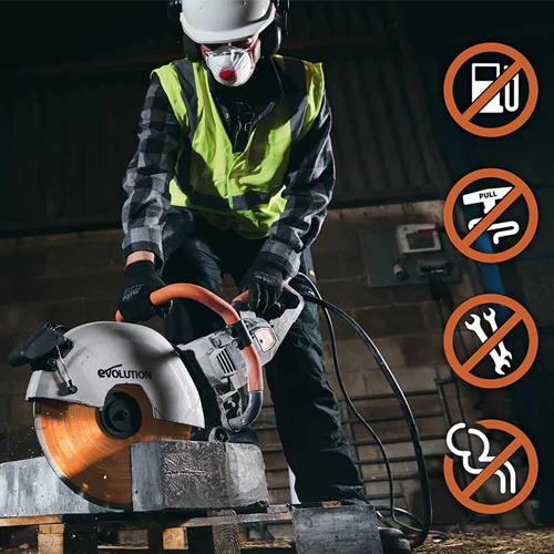 Diamantová pila EVOLUTION R350DCT 350mm