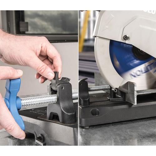 Pokosová pila EVOLUTION S355CPS Raptor a stojan EVOLUTION zdarma