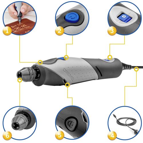 DREMEL 2050-15 Stylo+ multifunkční nářadí 15-dílná 9 W