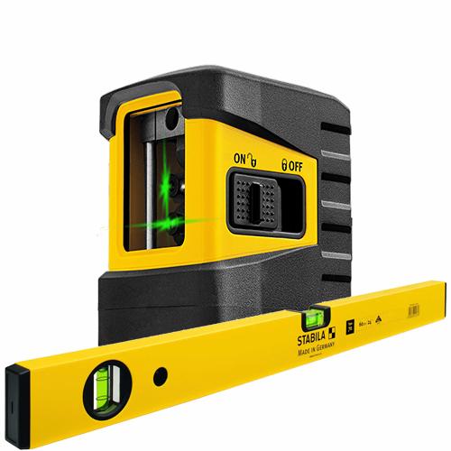 Křížový laser STABILA LAX 60 G s vodováhou STABILA zdarma