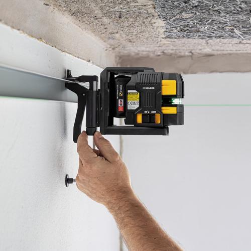 Samonivelační liniový křížový laser STABILA LAX500G 7-dílný