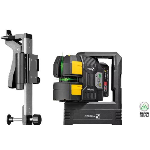 Samonivelační liniový křížový laser STABILA LAX500G 7-dílný