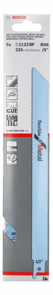 Pilový list BOSCH S1122BF-5ks na kov a plechy