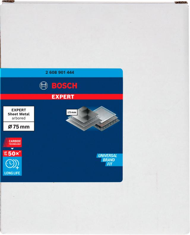 Pila děrovací BOSCH EXPERT karbid na plech 75mm