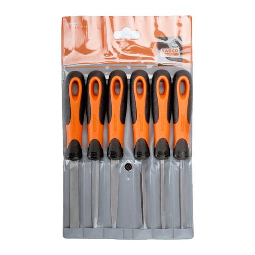 Zámečnické pilníky BAHCO sada 6ks