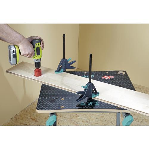 Jednoruční svorka WOLFCRAFT 3036 PRO 65-150-W k pracovnímu stolu