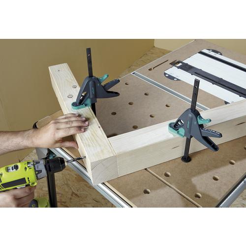 Jednoruční svorka WOLFCRAFT 3036 PRO 65-150-W k pracovnímu stolu