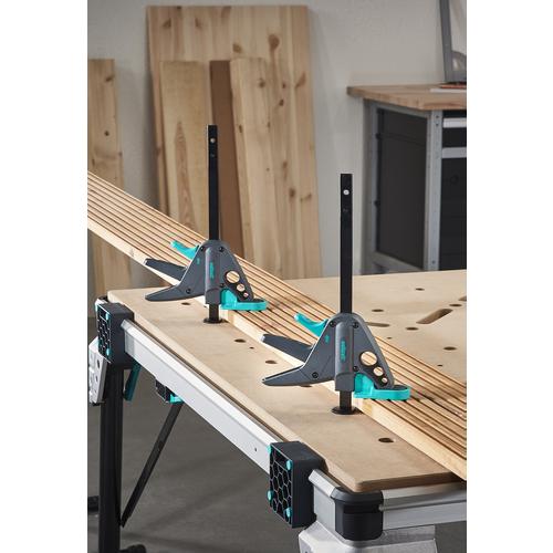 Jednoruční svorka WOLFCRAFT 3036 PRO 65-150-W k pracovnímu stolu