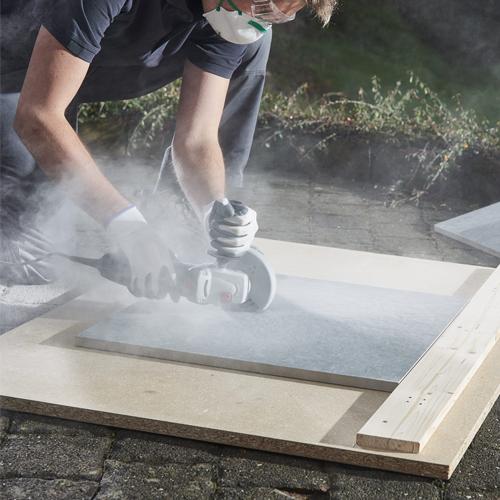 Vodicí nástavec WOLFCRAFT pro úhlovou brusku s odsáváním