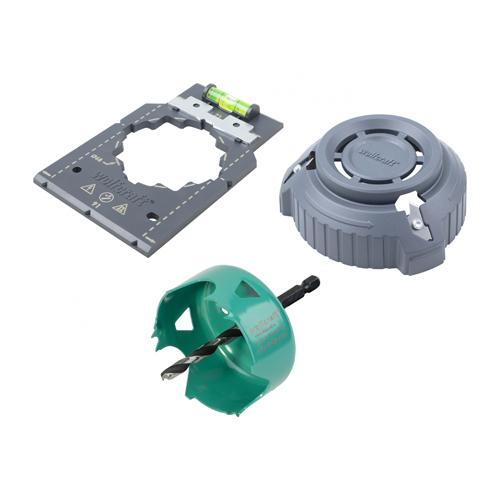 Instalační sada zásuvek pro sádrokartonové desky WOLFCRAFT 5897