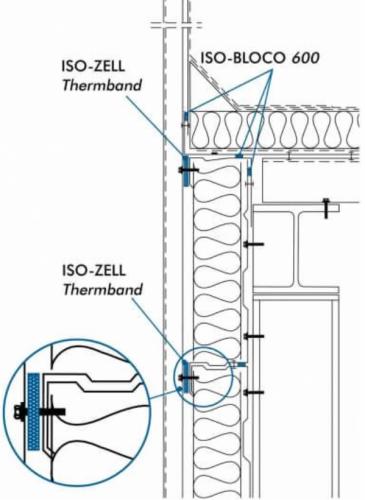 Páska ISO-ZELL THERMBAND 3x30mm/25m šedá