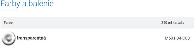 Hybridní lepicí tmel OTTOCOLL M501 310 ml