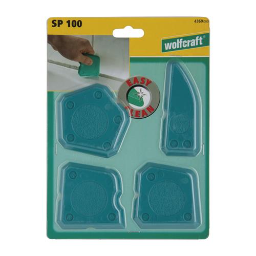 Sada stěrek na tmely WOLFCRAFT 4369 SP100 4ks