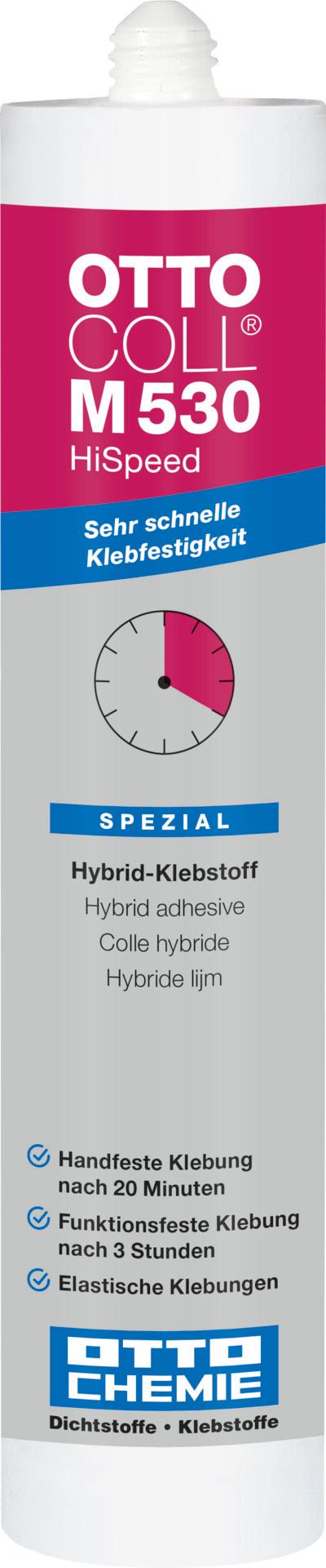Rychletuhnoucí hybridní lepidlo OTTOCOLL M530 HiSpeed 310 ml 