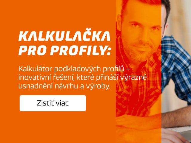 Podkladové profily na míru: rychlý návrh s novým online nástrojem